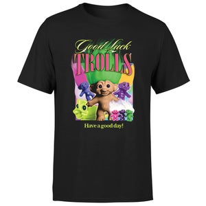 Trolls Good Day Unisex T-Shirt - Black