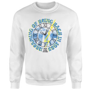 Back To The Future Back In 1985 Sweatshirt - White