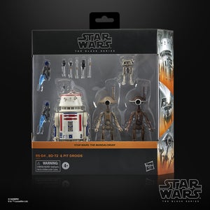 Hasbro Star Wars The Black Series R5-D4, BD-72 & Pit Droids Collectible Action Figures (6”)