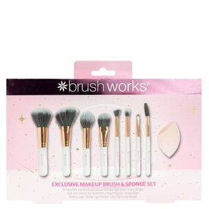 Brushworks Gifts & Sets Exclusive Makeup Brush and Sponge Set