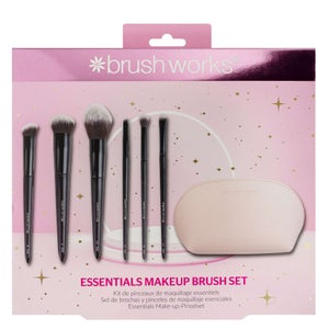 Brushworks Christmas 2024 Essentials Makeup Brush Set