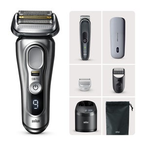 Braun Bundle: Electric Shaver Series 9 PRO+ 9477cc & Body Groomer Series 5 BG5350