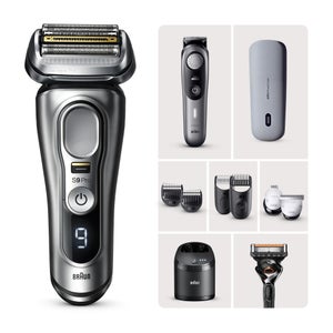 Braun Bundle: Electric Shaver Series 9 PRO+ 9477cc & Beard Trimmer 9 BT9420