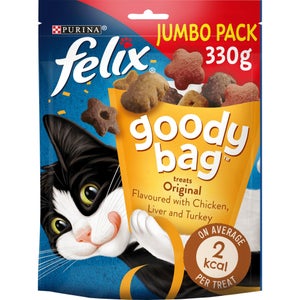 Felix Goody Bag Cat Treats Original Mix 330g