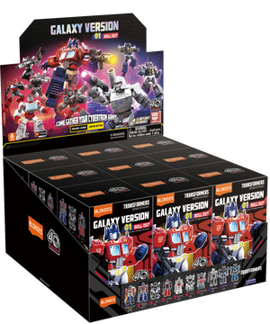 Blokees Figures Transformers Galaxy Verision 01 Roll Out CDU (9 Figures)