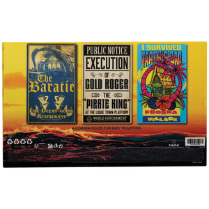One Piece Set of 3 Tin Signs