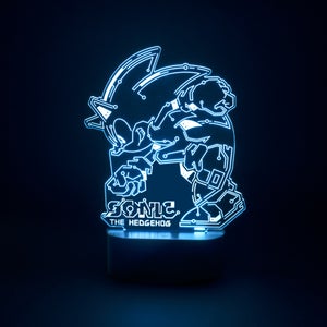 Sonic The Hedgehog Speed Circuit Led Table Lamp