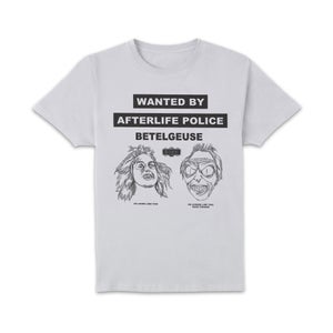Beetlejuice Wanted Poster Unisex T-Shirt - White