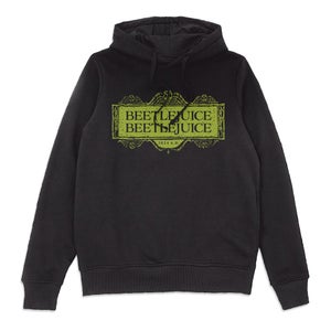 Beetlejuice The Afterlife's Leading Bio-Exorcist Hoodie - Black