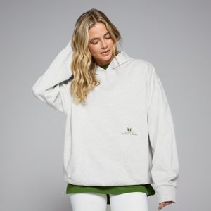 MP Női Lifestyle Oversized Kapucnis Pulóver – Szürkemárga
