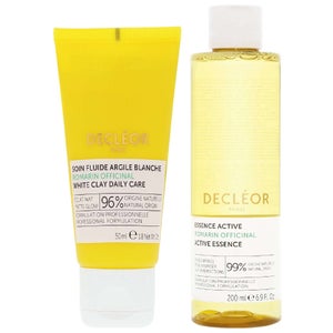 Decléor Duo: Decléor Romarin Officinal White Clay Daily Care 50ml & Rosemary Active Essence 200ml