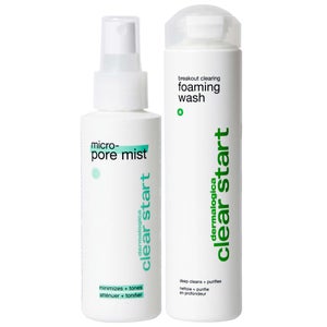 Dermalogica Duo: Dermalogica Clear Start™ Micro-Pore Mist 118ml & Breakout Clearing Foaming Wash 295ml