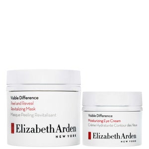 Elizabeth Arden Duo: Visible Difference Peel & Reveal Revitalizing Mask 50ml & Moisturizing Eye Cream 15ml