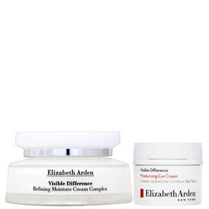 Elizabeth Arden Duo: Visible Difference Refining Moisture Cream Complex 75ml / 2.5 fl.oz. & Eye Cream 15ml / 0.5 fl.oz.