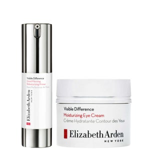 Elizabeth Arden Duo: Visible Difference Good Morning Retexturizing Primer 15ml & Moisturizing Eye Cream 15ml