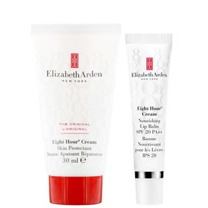Elizabeth Arden Bundles Duo: Eight Hour Nourishing Lip Balm SPF20 14.8ml & Skin Protectant Cream 30ml