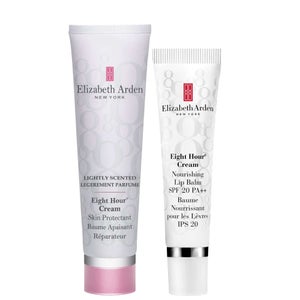 Elizabeth Arden Duo: Eight Hour Nourishing Lip Balm SPF20 14.8ml & Protectant Cream 50ml
