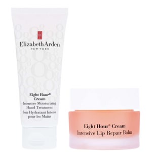 Elizabeth Arden Duo: Eight Hour Cream Intensive Moisturising Hand Treatment 75ml & Repair Lip Balm 11.6ml
