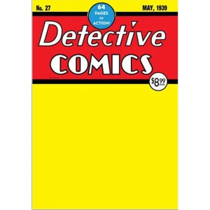 Detective Comics #27 Golden Age Facsimile Edition (Blank)