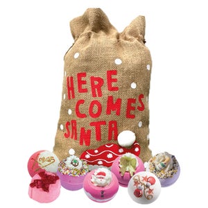 Bomb Cosmetics Gift Packs Here Comes Santa Sack