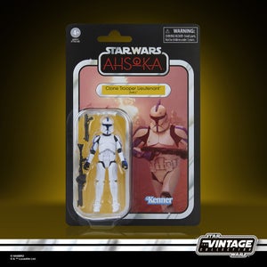 Hasbro Star Wars The Vintage Collection Clone Trooper Lieutenant (Teth) Action Figure (3.75”)
