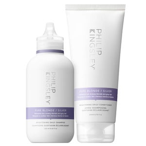 Philip Kingsley Kits Pure Blonde/Silver Shampoo 250ml & Conditioner 200ml Duo (Worth £56.00)