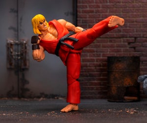 KEN MASTERS STREET FIGHTER 6" DELUXE COLLECTOR FIGURE