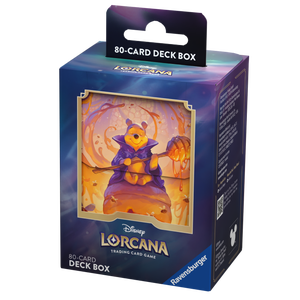 Disney Lorcana Trading Card Game Azurite Sea Pooh Deck Box