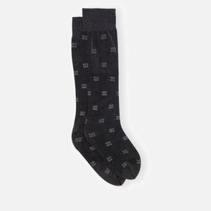 Ganni Butterfly Lace Glitter Mesh Socks