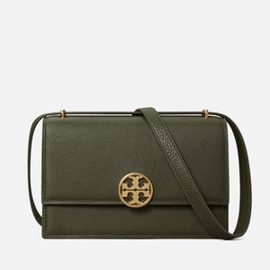 Tory Burch Miller Pebble-Grain Leather Shoulder Bag