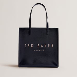 Ted Baker Women's Crinkon Crinkle Large Icon Bag - Dark Blue