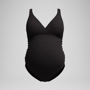 Maillot de bain Femme V Neck Maternityà dos en U noir