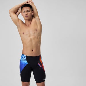 Jammer Homme Club Training V-Cut imprimé bleu marine/rouge