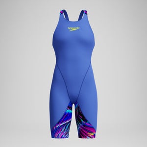 Combinaison partielle Fille Fastskin LZR Ignite bleu/rose