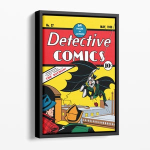 Batman Core Detective Comics #27 Rectangular Canvas