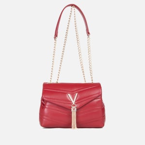 Valentino Privilege Flap Bag - Rosso Scuro