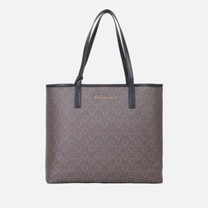 Valentino Lady Re Faux Leather Shopping Bag 