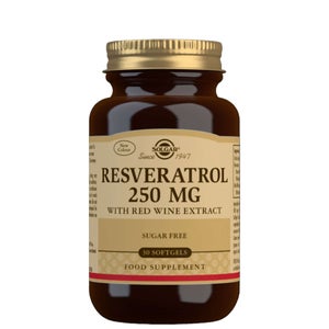 Solgar Antioxidants Resveratrol 250mg Softgels x 30