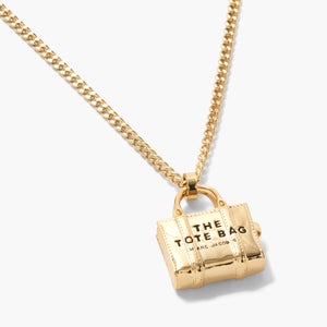 Marc Jacobs The Tote Bag Gold-Plated Necklace