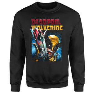 Deadpool Wolverine V.s Sweatshirt - Black