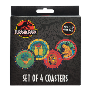 Jurassic Park Printed Drinks Coasters