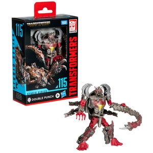 Transformers Studio Series Deluxe Class Transformers: Rise of the Beasts 115 Double Punch 4.5” Action Figure, 8+