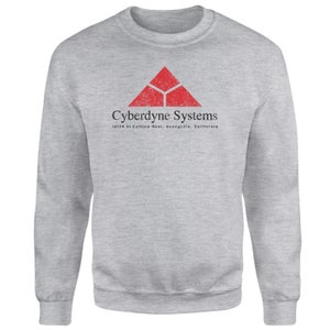 The Terminator Cyberdyne Systems Logo Sweatshirt - Grey