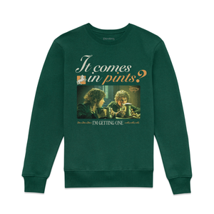 Lord Of The Rings It Comes In Pints Sweatshirt - Green