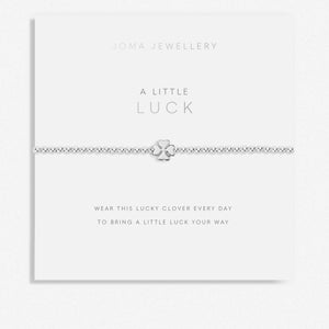 Joma Jewellery A Little Luck Silver-Plated Bracelet