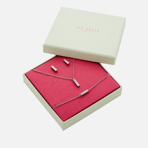 Ted Baker Minni Sparkle Bar Silver-Plated Gift Set