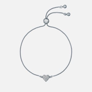 Ted Baker Adoria Sweetheart Silver-Plated Crystal Bracelet