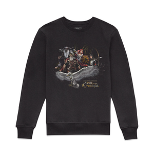 Lord Of The Rings The War of Rohirrim Cinematic Composition Sweatshirt - Black