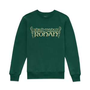 Lord Of The Rings The War of Rohirrim Sheild Maiden Of Rohan Sweatshirt - Green