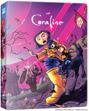 Coraline - Limited Steelbook Edition 4K Ultra HD & Blu-ray